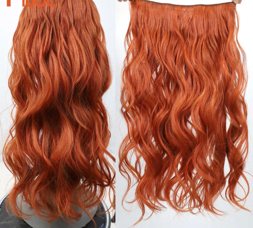 Cortina cabello seminatural