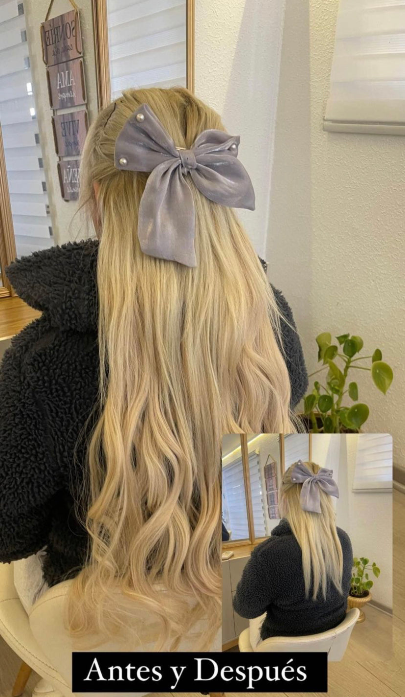 Cortina cabello seminatural