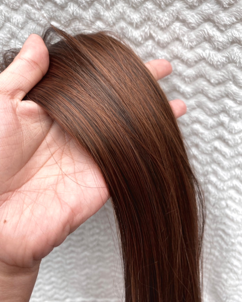 Cortina cabello seminatural