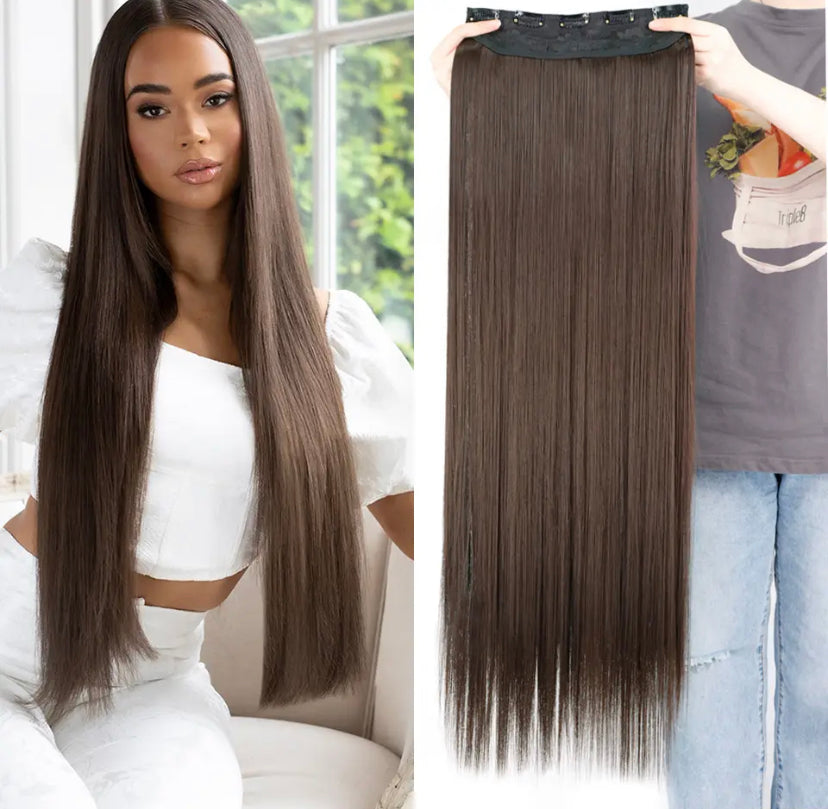 Cortina cabello seminatural