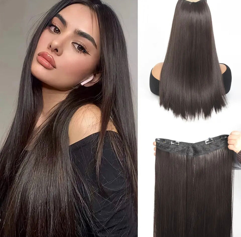 Cortina cabello seminatural